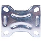 Tarsus Bokwiel 125 mm - Slijtvast Rubber - 150 kg Draagve..., Doe-het-zelf en Verbouw, Zwenkwielen, Ophalen of Verzenden, Nieuw