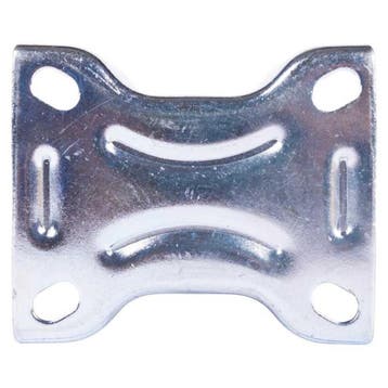 Tarsus Bokwiel 125 mm - Slijtvast Rubber - 150 kg Draagve..., Doe-het-zelf en Verbouw, Zwenkwielen, Ophalen of Verzenden, Nieuw