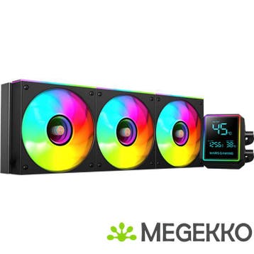 Mars Gaming ML-LCDPRO360 ARGB Zwart, Verzenden, Nieuw