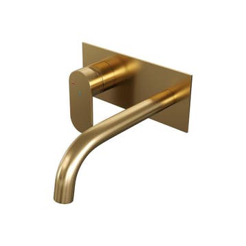 Brauer Gold Edition Inbouw Wastafelmengkraan met Gebogen, Ophalen of Verzenden, Nieuw