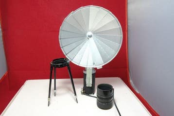 Leica CEYOO Fan Flash & BEHOO 5cm Elmar Macro Stand Set
