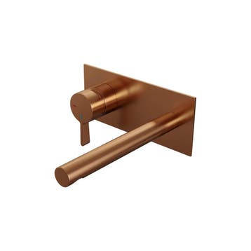 Brauer Copper Edition Inbouw Wastafelmengkraan met Rechte, Ophalen of Verzenden, Nieuw