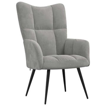 Fauteuil grijs modern | Tweedekansje | OP=OP, Minder dan 75 cm, Ophalen of Verzenden, Zo goed als nieuw, Modern en elegant
