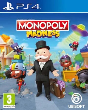 Monopoly Madness (PS4 Games), Ophalen of Verzenden, Zo goed als nieuw