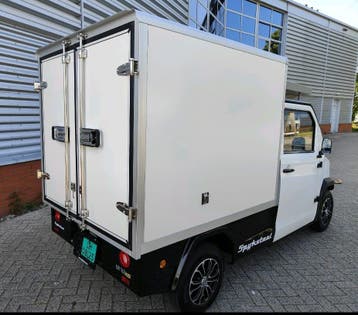 Spijkstaal iONAxs elektrisch 75km/uur bakwagen (gebruikt), Ophalen of Verzenden, Gebruikt, Overige typen