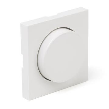 Dimmerknop | Q-link | S-Line (Enkel, Wit), Verzenden, Nieuw