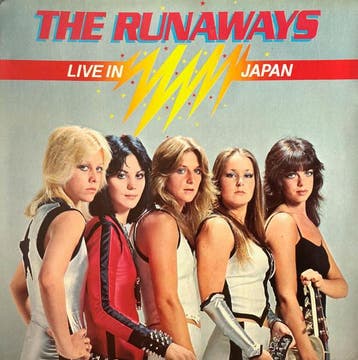 The Runaways - Live In Japan (LP 1977), Cd's en Dvd's, Ophalen of Verzenden, Gebruikt