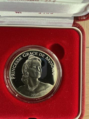 Monaco. 10 Euro 2019 Grace Kelly Proof