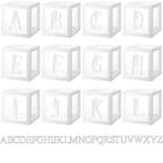 Te personaliseren ballon box met letter naar keuze, Verzenden, Nieuw, Versiering, Verjaardag