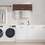 vidaXL Kledingkast 100x32,5x35 cm bewerkt hout bruin, Verzenden, Nieuw