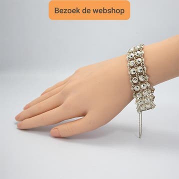 Prachtige Duurzame Vintage Zilveren Armband | 925 Gekeurd, Gebruikt, Zilver, Zilver, Verzenden