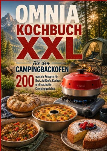 Omnia Kochbuch Xxl Für Den Campingbackofen – 200 Geniale Rez, Ophalen of Verzenden, Nieuw, Maja Wanderküche