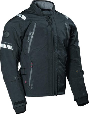 DANE Elling Zwarte Waterdichte Textiele Motorjas, Nieuw met kaartje, Jas | textiel, DANE, Heren