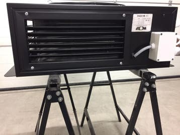 30 kw CV luchtverwarmer Wolf LHD40 (2659), Ophalen of Verzenden, Gebruikt, 800 watt of meer, Kachel