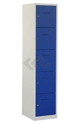 Alen 5-vaks Lockerkast Blauw, Huis en Inrichting, Kasten | Overige, Ophalen of Verzenden, Nieuw