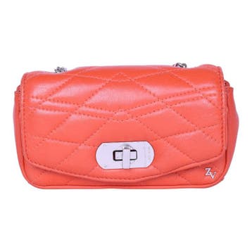 Zadig & Voltaire Skinny Love Clutch Orange, Verzenden, Zo goed als nieuw