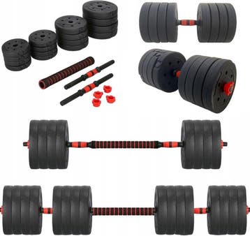 Verstelbare Halters 50kg | Veelzijdig | Beste Prijs, Ophalen of Verzenden, Nieuw, Armen, Halterset