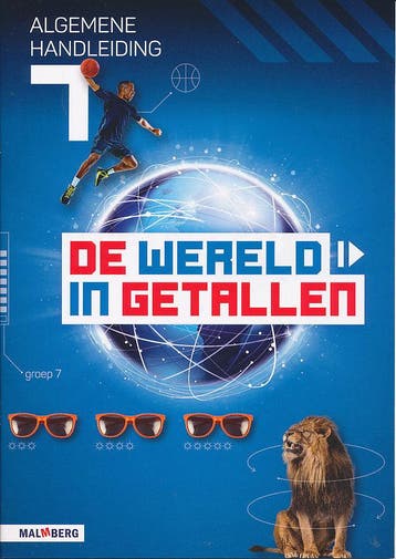 De wereld in Getallen versie 5 Handleiding Algemeen groep 7, Boeken, Schoolboeken, Verzenden, Nieuw