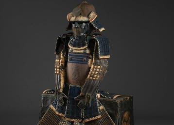 Edo-periode pantser (yoroi) met bonji - Metaal, zijde,