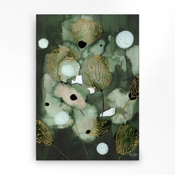 *WOONWINKEL* Urban Cotton Forest Flower Wandkleed In Frame S, Huis en Inrichting, Verzenden, Nieuw
