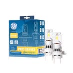 M-Tech H7 LED - Canbus - Geel - Set van 2 - 4000K, Verzenden, Nieuw