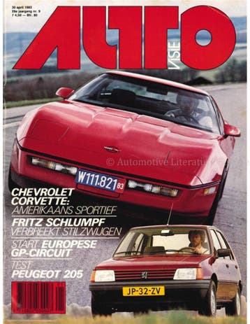 1983 AUTOVISIE MAGAZINE 09 NEDERLANDS, Nieuw, Author