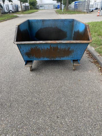 Gebruikte Kantelbakken, Kantelbak, Kiepbak, Kiepcontainer, Ophalen, Gebruikt, 100 cm of meer, 60 cm of meer