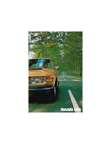 1975 SAAB PROGRAMMA BROCHURE NEDERLANDS, Nieuw, Author