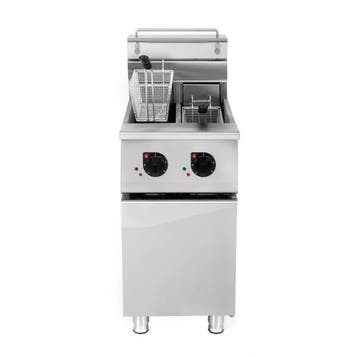 UnniCooking | Elektrische Friteuse | 2x12,5L | 400V | 560x76, Zakelijke goederen, Ophalen of Verzenden, Nieuw in verpakking