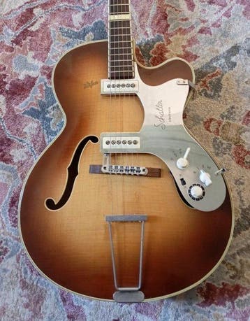 Höfner - Guitare jazz Hofner 4560 Schaller Electronique - -, Nieuw
