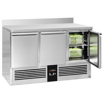 GGM Gastro | Koelwerkbank PREMIUM - 1368x700mm - 368 liter -, Verzenden, Nieuw in verpakking, RVS Meubilair