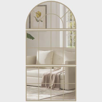 Boogvormige Raam Spiegel Set - 3 Delig - Metalen Frame - Woo, Verzenden, Nieuw
