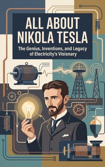 All About Nikola Tesla |  | Nieuw, Ophalen of Verzenden, Nieuw