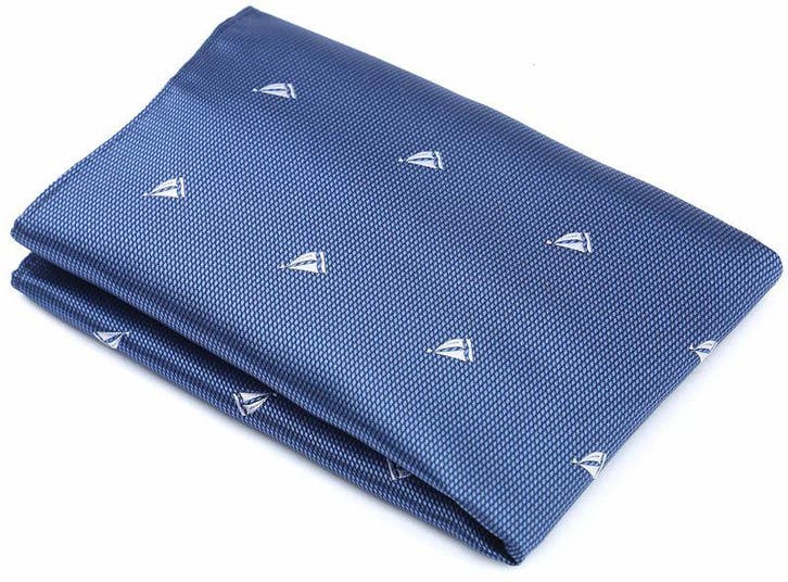 Suitable Pochet Boat Navy maat one size Heren, Kleding | Heren, Stropdassen, Blauw, Nieuw, Verzenden