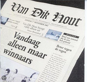 cd - Van Dik Hout - Vandaag Alleen Winnaars, Verzenden, Zo goed als nieuw