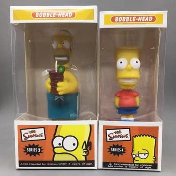Funko - Beeldje - Homer and Bart bobble-head set (2) -