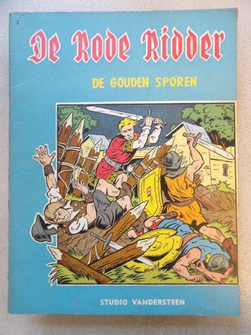 De Rode Ridder 2 - De Gouden Sporen - 1e ongekleurde reeks -, Nieuw