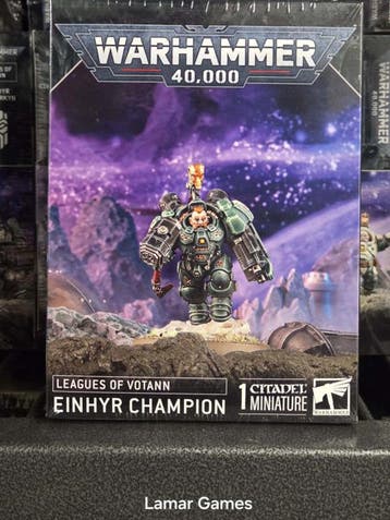 Leagues of Votann Einhyr Champion (Warhammer 40.000 nieuw), Hobby en Vrije tijd, Wargaming, Ophalen of Verzenden, Nieuw