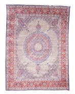 Groot Perzisch tapijt Moud 400x300 wollen vloerkleed iran, 200 cm of meer, Zo goed als nieuw, 200 cm of meer, Groot perzisch tapijt wollen vloerkleed handgeknoopt iran moud