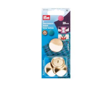 Stofknopen zonder matrijs 29mm goud, Hobby en Vrije tijd, Ophalen of Verzenden, Nieuw