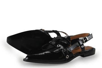 Nelson Loafers in maat 38 Zwart, Kleding | Dames, Schoenen, Verzenden, Zwart, Overige typen, Zo goed als nieuw