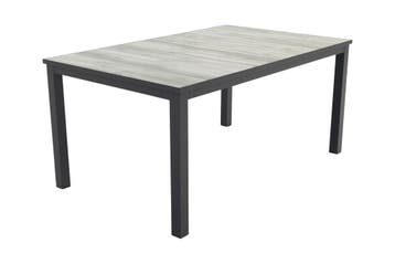 Hartman Comino dining tuintafel 163x105 cm. - Keramiek/Grijs, Tuin en Terras, Tuintafels, Verzenden, Nieuw, Rond, Overige materialen