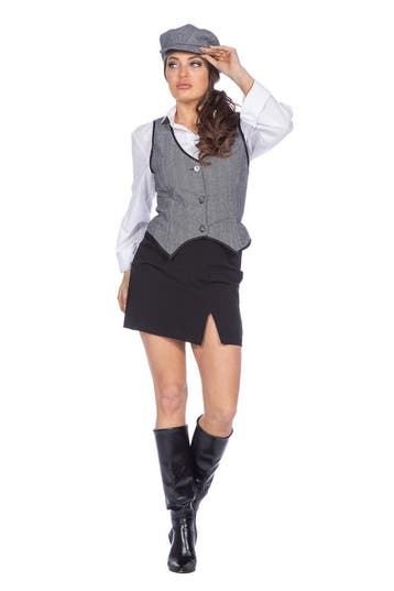 Roaring 20s Outfit Dames Met Rokje Premium, Ophalen of Verzenden, Nieuw