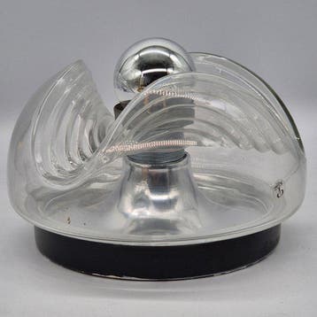 Peill & Putzler – Space Age Glasleuchte – Handgeblasenes