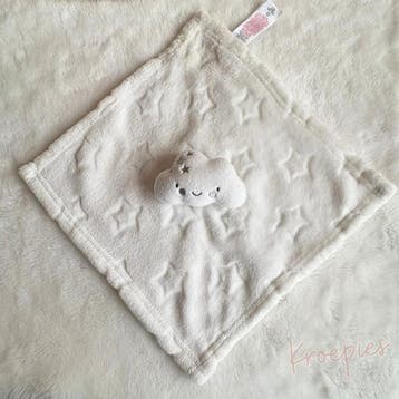 PRIMARK knuffeldoekje wolk sterren patroon, Verzenden, Nieuw