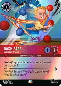 Lorcana TCG - Dash Parr - Dodgeball Dynamo - Attack of th..., Verzenden, Zo goed als nieuw
