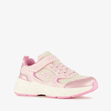 KOOPJESHOEK Skechers RETRO-GRAPH Meisjes Veterschoenen - Roz, Verzenden, Nieuw