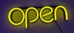 Open neon bord verlichting lamp licht kunststof 3D *geel*, Zakelijke goederen, Horeca | Meubilair en Inrichting, Verzenden, Nieuw in verpakking