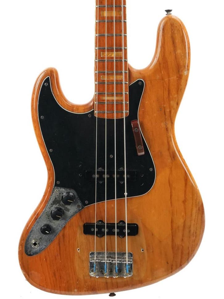 Fender Jazz Bass Natural Lefty 1976 (Instrument,J-Bass), Muziek en Instrumenten, Snaarinstrumenten | Gitaren | Bas, Elektrisch