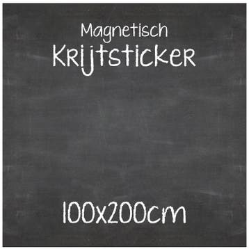 Magnetische Krijtsticker 100x200 cm, Nieuw in verpakking